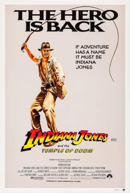 Indiana Jones et le temple maudit - Photos et affiches. 8 affiche poster indiana jones temple maudit doom disney fox