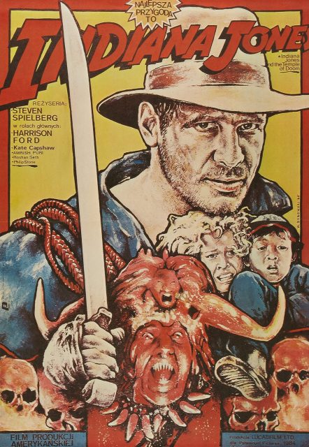 Indiana Jones et le temple maudit - Photos et affiches. 10 affiche poster indiana jones temple maudit doom disney fox