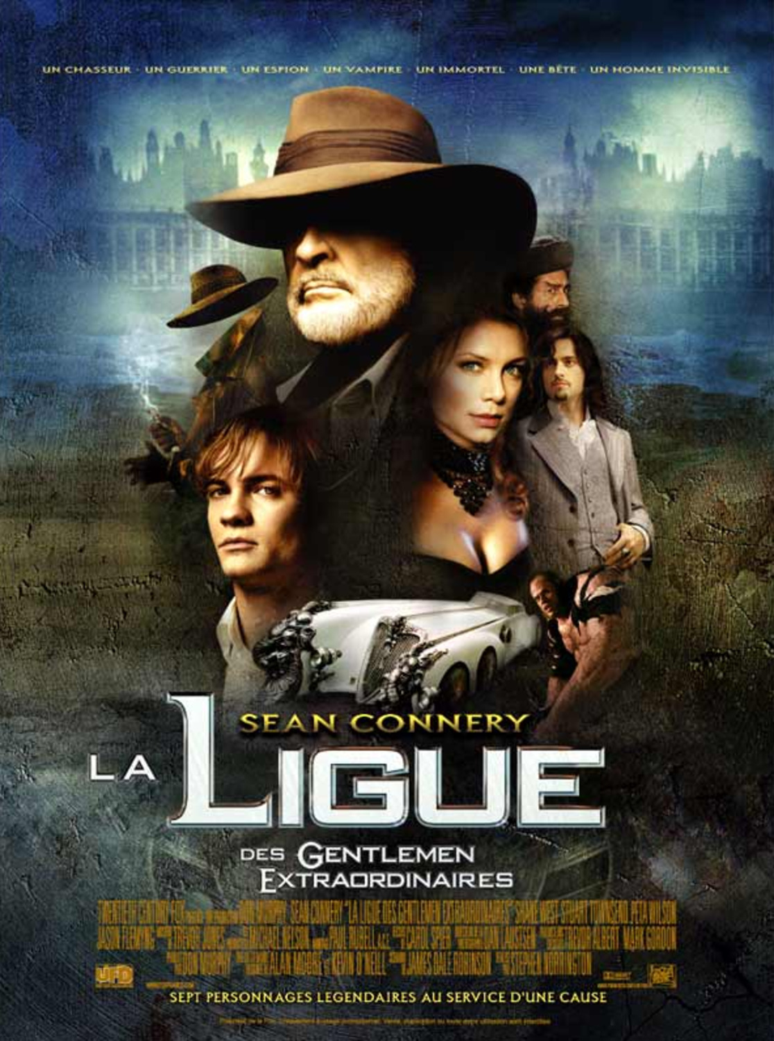 affiche poster ligue league gentlemen extraordinaire Extraordinary disney fox