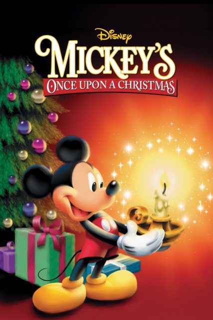 affiche poster mickey once upon christmas était fois disney