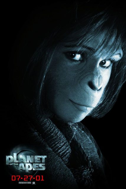 La planète des singes (2001) - Photos et affiches. 9 Affiche Poster de La planète des singes Planet of the apes avec Mark Wahlberg Tim Roth et Helena Bonham Carter 2001