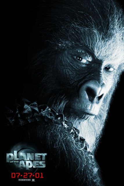 La planète des singes (2001) - Photos et affiches. 8 Affiche Poster de La planète des singes Planet of the apes avec Mark Wahlberg Tim Roth et Helena Bonham Carter 2001