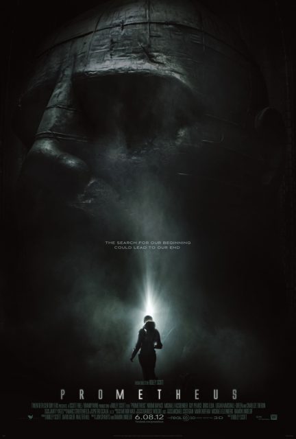Prometheus - Photos et affiches. 2 affiche poster prometheus disney fox