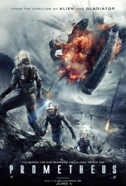 Prometheus - Photos et affiches. 4 affiche poster prometheus disney fox