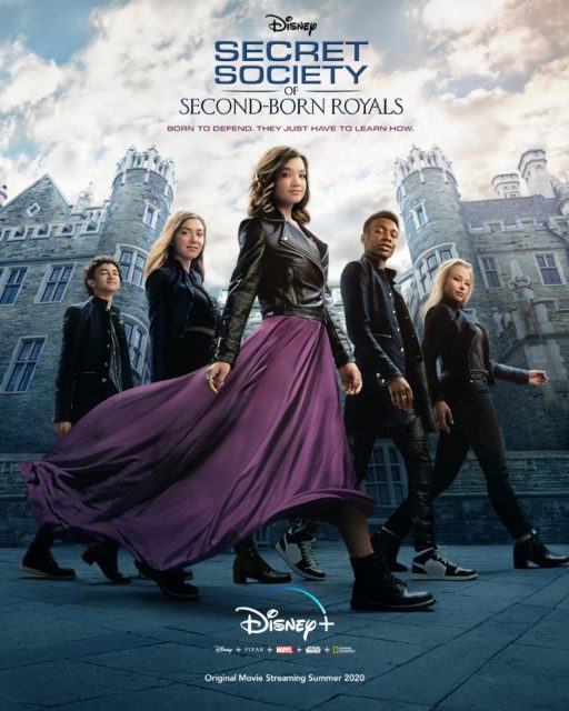 affiche poster society second born royals disney plus