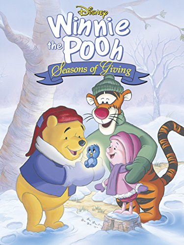 affiche poster winnie ourson joyeux noel seasons spring disney pooh