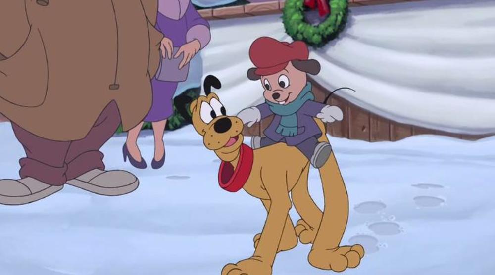 image mickey once upon christmas était fois disney
