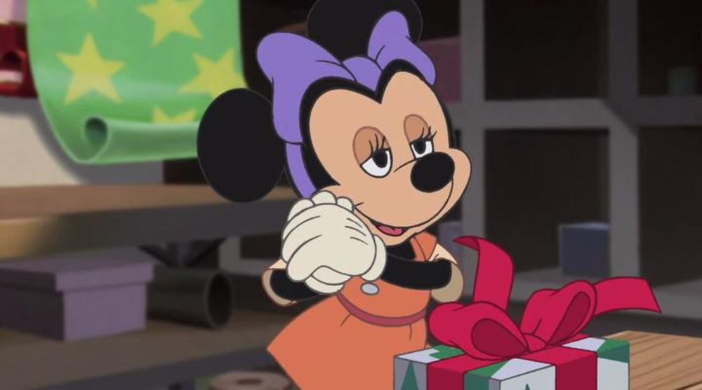 image mickey once upon christmas était fois disney