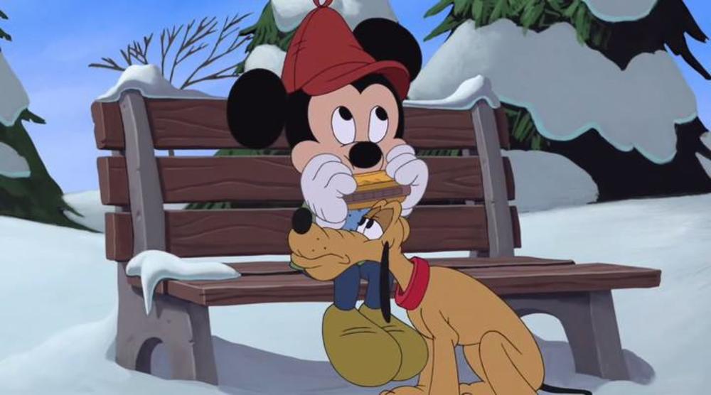 image mickey once upon christmas était fois disney