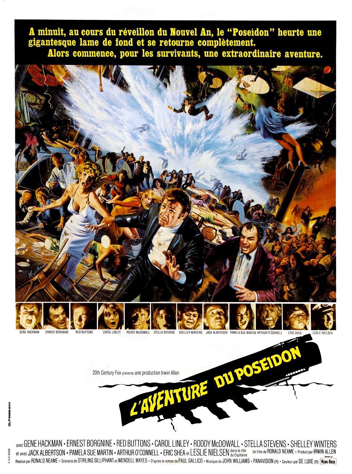 affiche poster aventure poseidon adventure disney fox