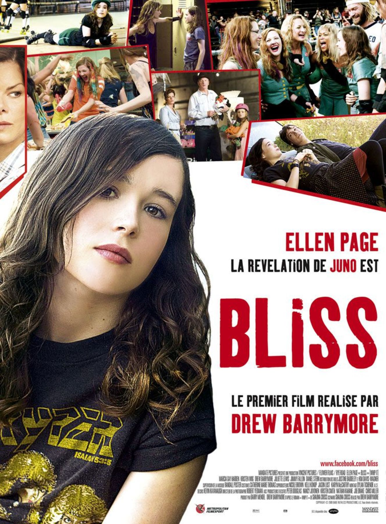 Bliss - Photos et affiches. 1 affiche poster bliss whip it disney fox