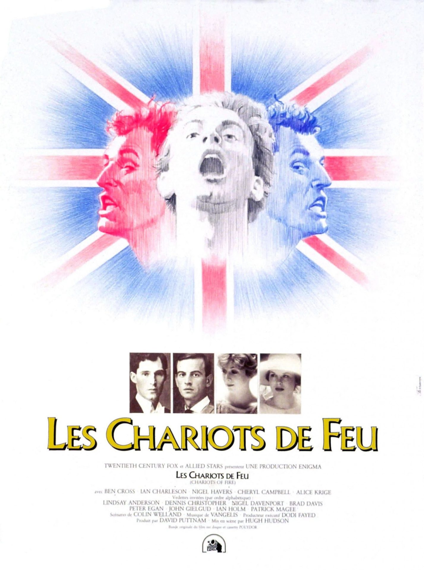affiche poster chariots feu fire disney fox