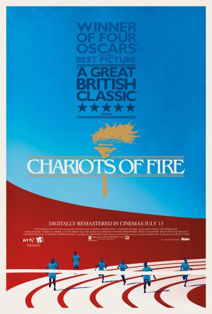 affiche poster chariots feu fire disney fox