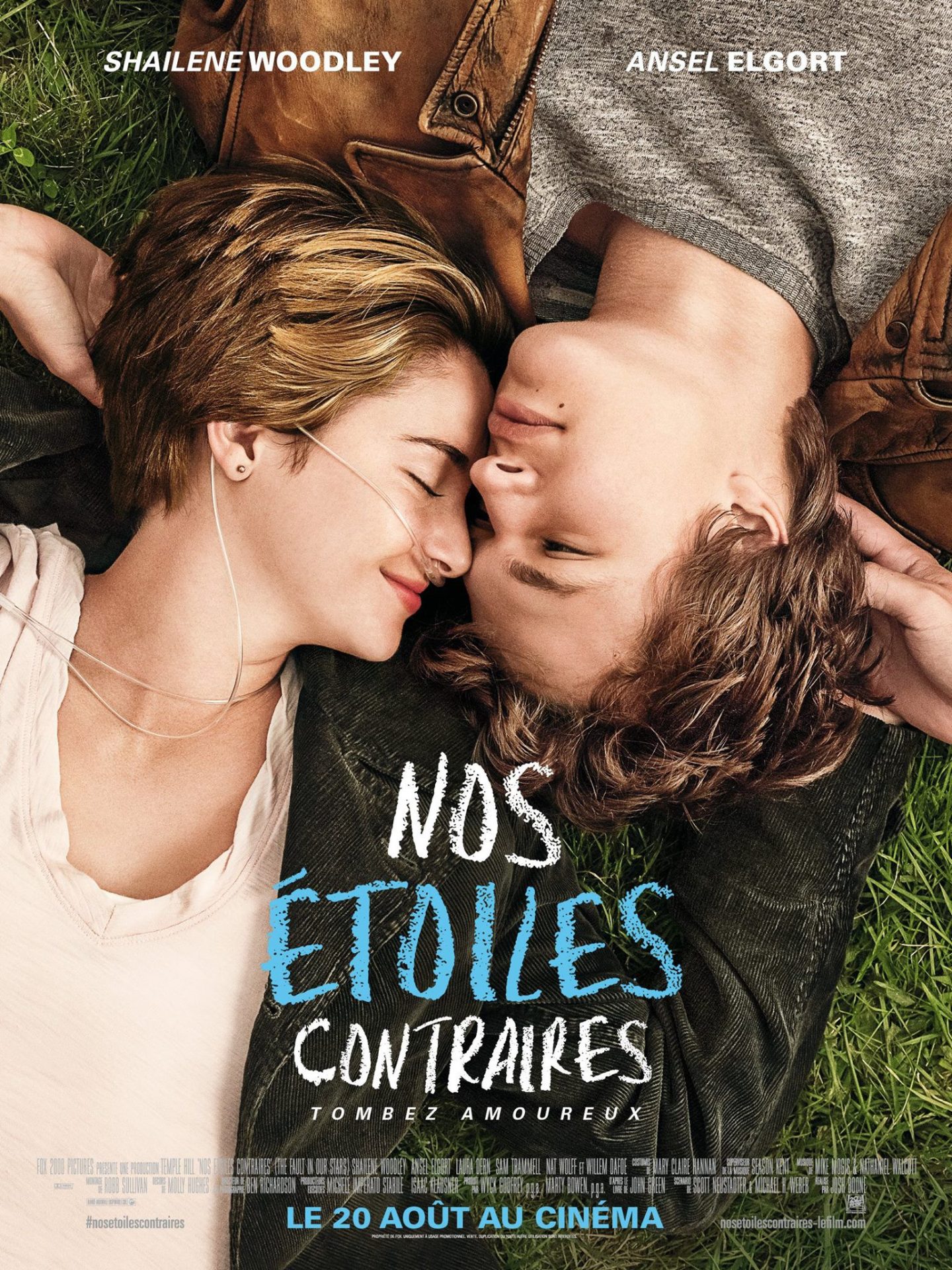 affiche poster étoiles contraires fault stars disney fox