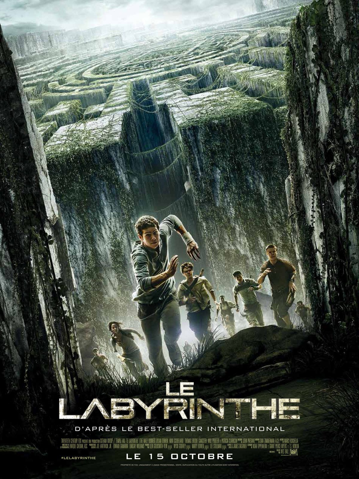Le labyrinthe - Photos et affiches. 2 affiche poster labyrinthe maze runner disney fox