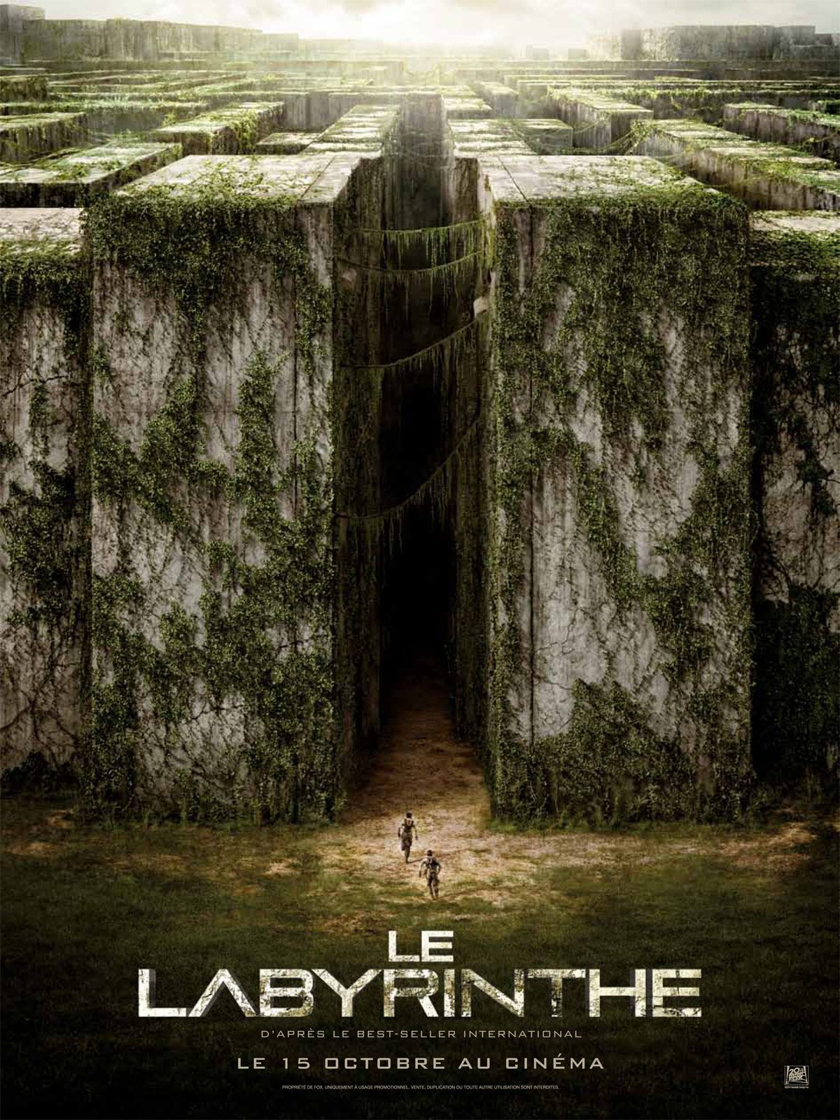 Le labyrinthe - Photos et affiches. 3 affiche poster labyrinthe maze runner disney fox