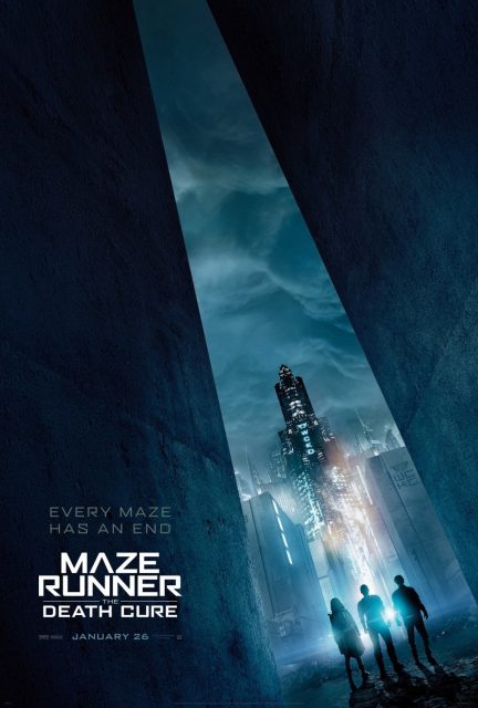 Le labyrinthe : le remède mortel. 20 affiche poster labyrinthe remède mortel maze runner death cure disney fox