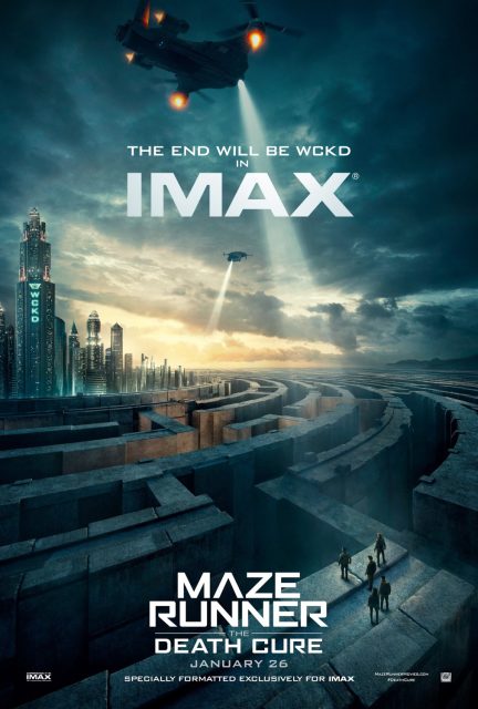 Le labyrinthe : le remède mortel. 19 affiche poster labyrinthe remède mortel maze runner death cure disney fox