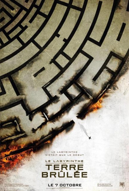 Le labyrinthe : la terre brûlée - Photos et affiches. 4 affiche poster labyrinthe terre brulee maze runner scorch trials disney fox
