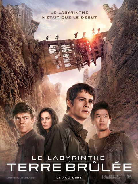 Le labyrinthe : la terre brûlée - Streaming. 1 affiche poster labyrinthe terre brulee maze runner scorch trials disney fox