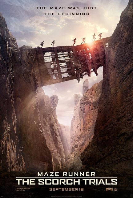 Le labyrinthe : la terre brûlée - Photos et affiches. 6 affiche poster labyrinthe terre brulee maze runner scorch trials disney fox