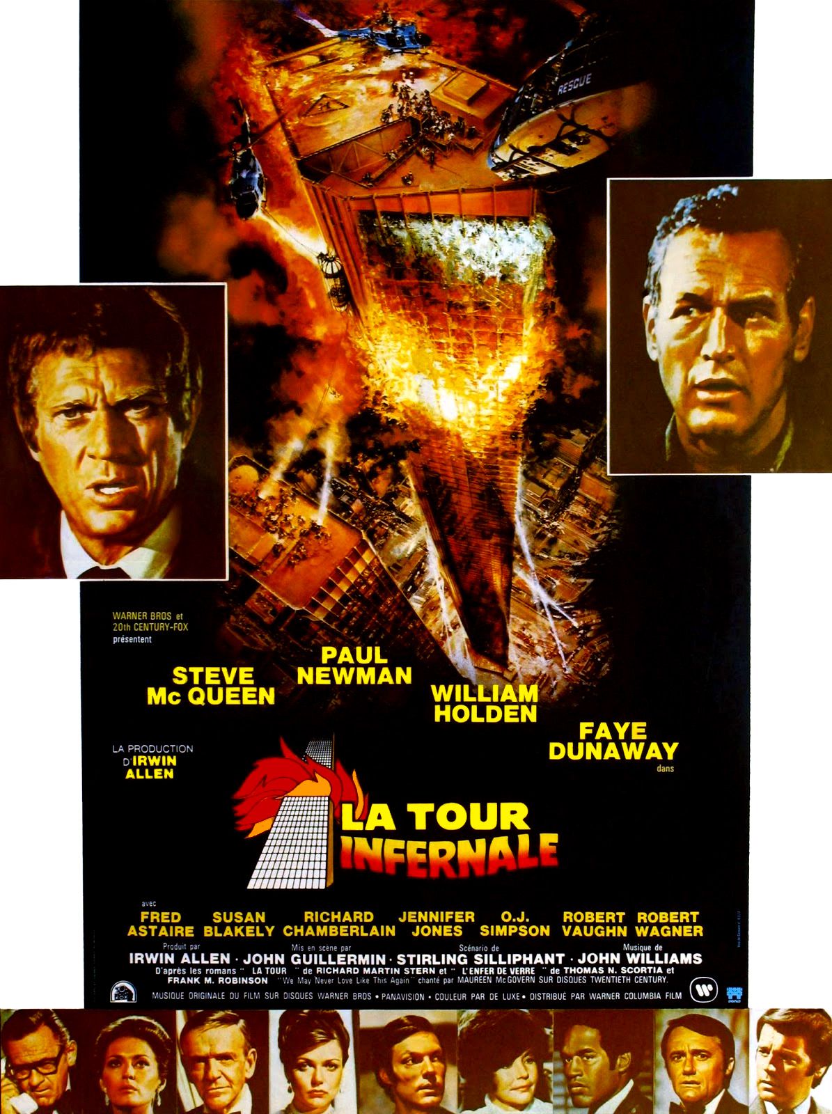 affiche poster tour infernale towering inferno disney fox