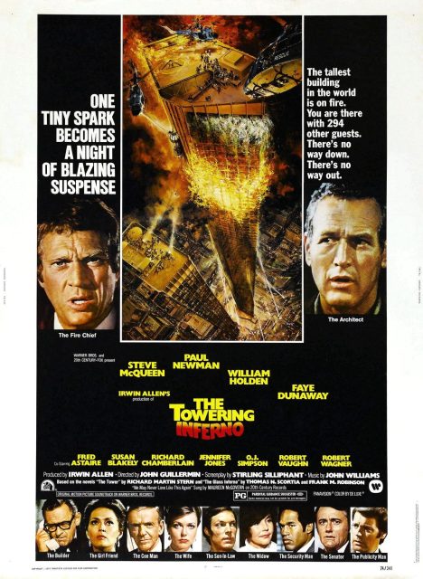 affiche poster tour infernale towering inferno disney fox