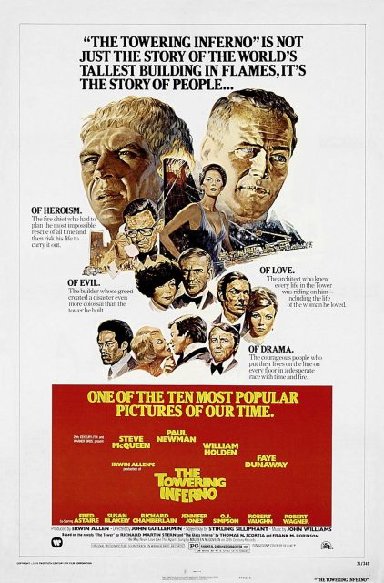 affiche poster tour infernale towering inferno disney fox