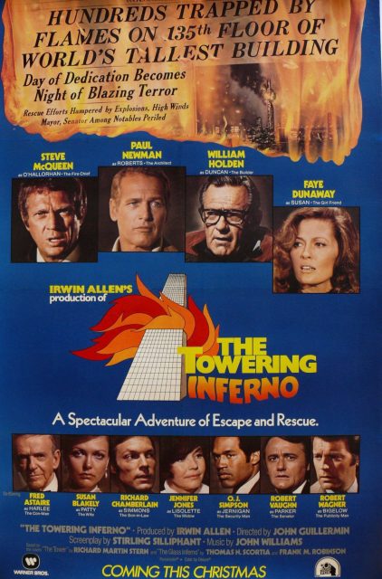 affiche poster tour infernale towering inferno disney fox