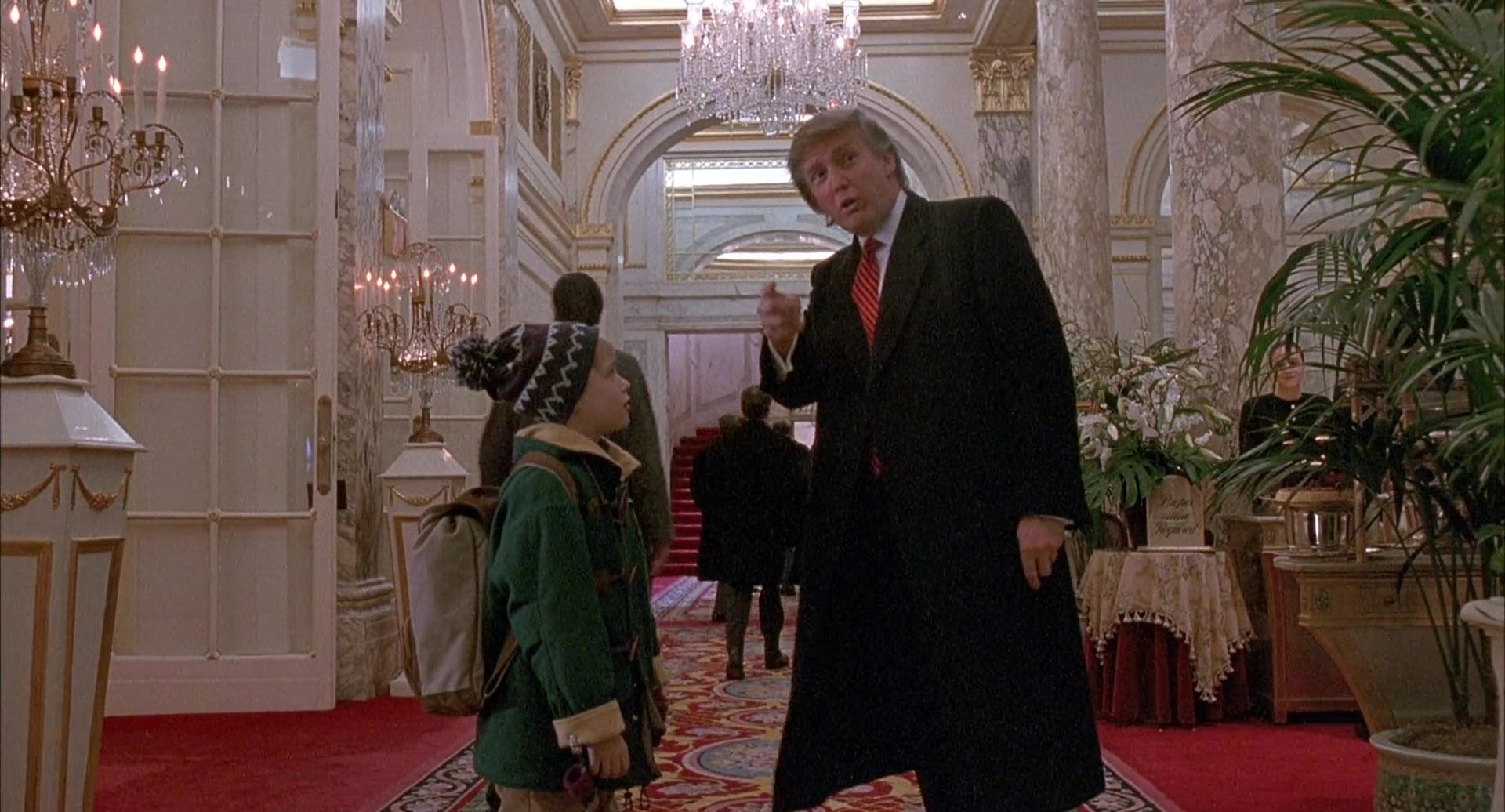 image maman raté encore avion home alone 2 lost new york disney fox
