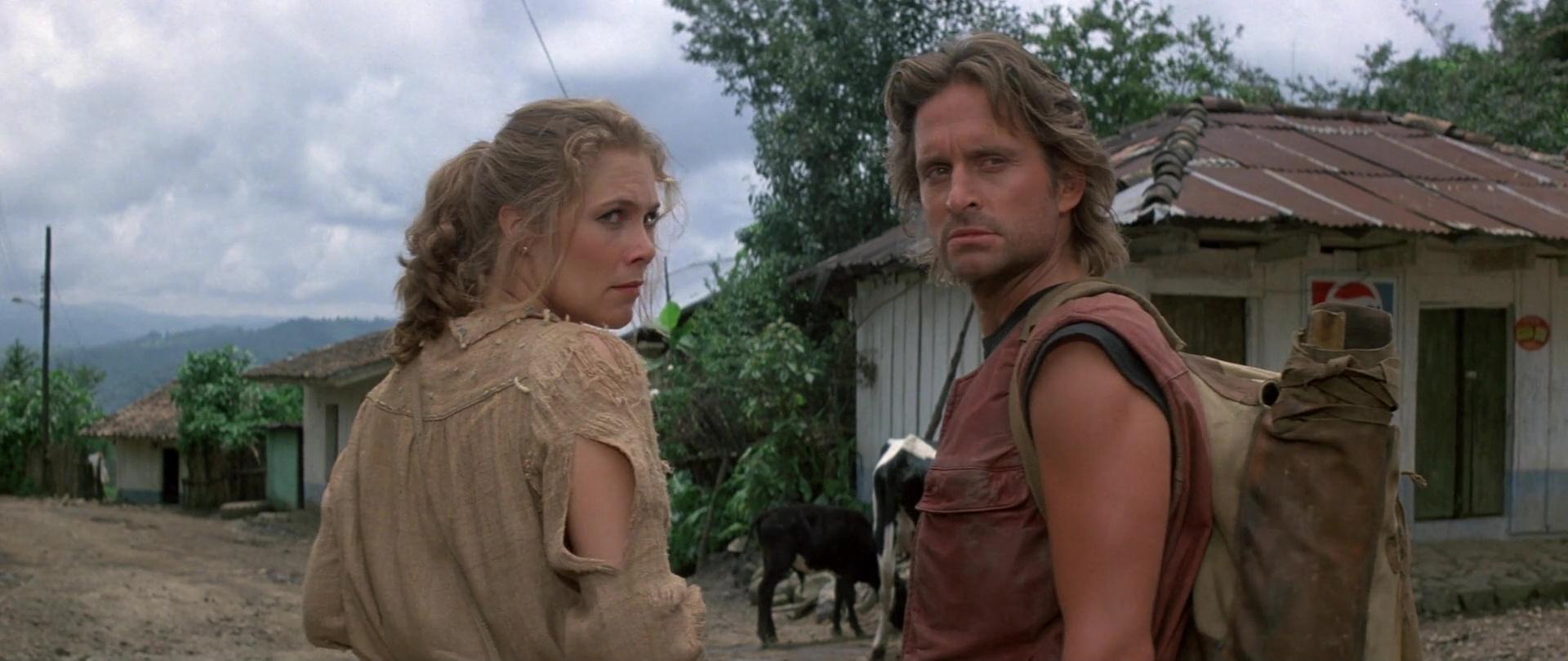 image poursuite diamant vert romancing stone disney fox