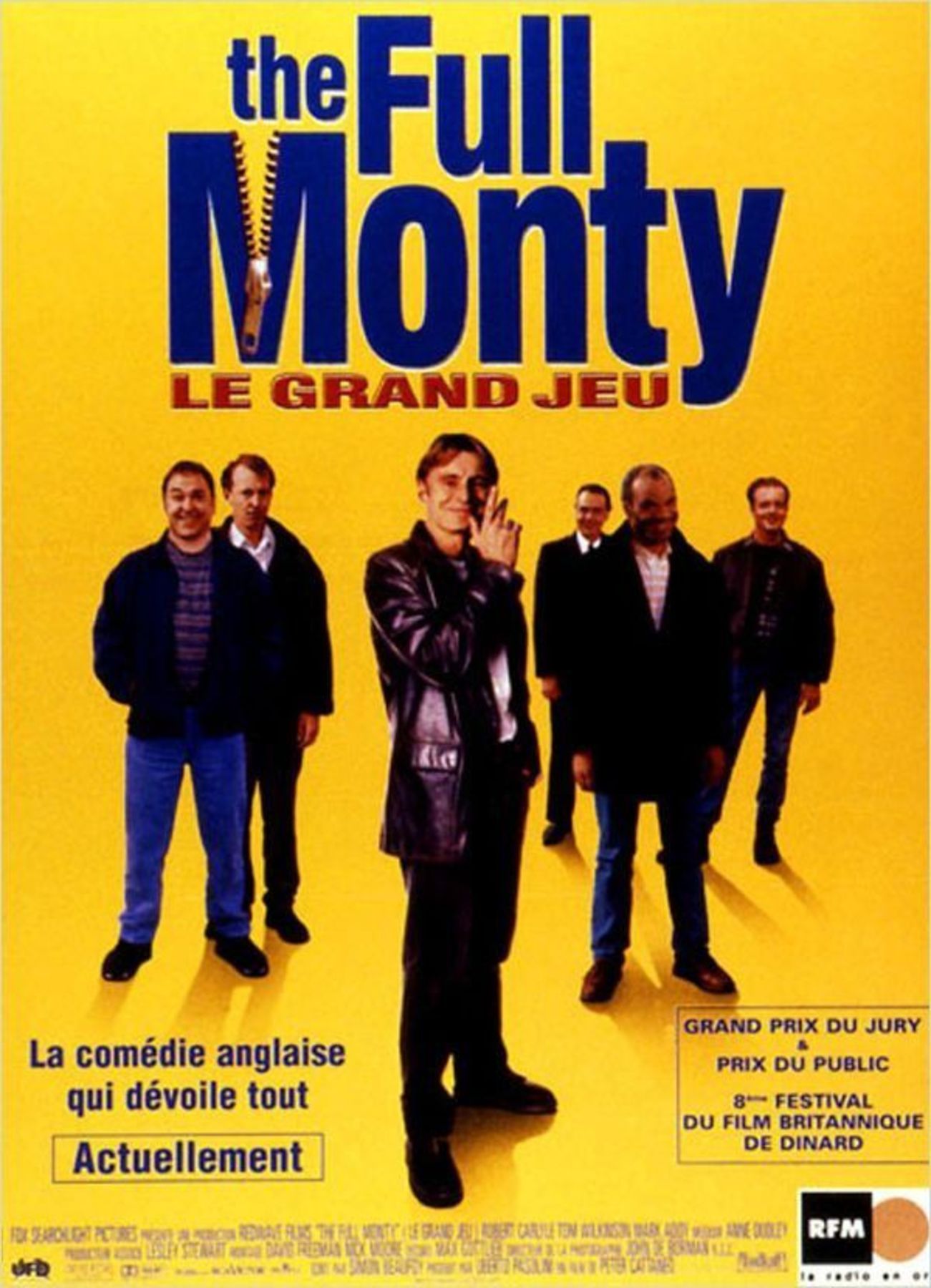 The full monty : le grand jeu - Photos et affiches. 1 affiche poster full monty disney fox