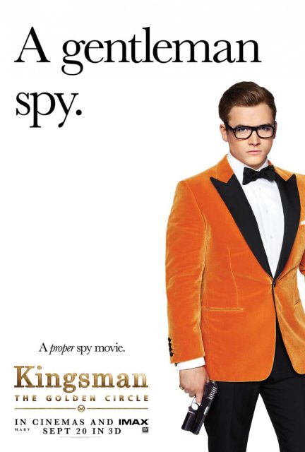 Kingsman : le cercle d'or - Photos et affiches. 17 affiche poster kingsman cercle or golden circle disney fox
