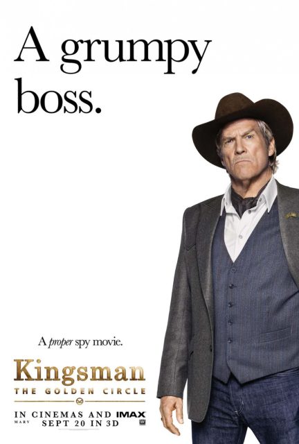 Kingsman : le cercle d'or - Photos et affiches. 21 affiche poster kingsman cercle or golden circle disney fox