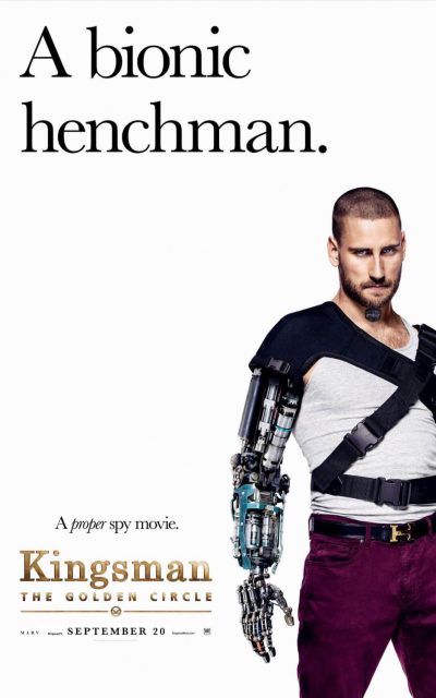 Kingsman : le cercle d'or - Photos et affiches. 24 affiche poster kingsman cercle or golden circle disney fox