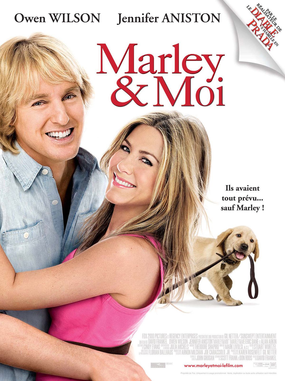 Marley & moi - Photos et affiches. 1 affiche poster marley moi me disney fox