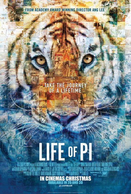 L'odyssée de Pi - Photos et affiches. 8 affiche poster odysée life pi disney fox