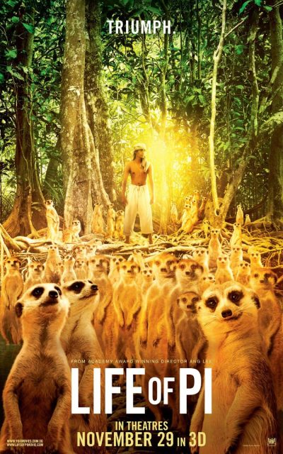 L'odyssée de Pi - Photos et affiches. 5 affiche poster odysée life pi disney fox