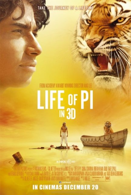 L'odyssée de Pi - Photos et affiches. 4 affiche poster odysée life pi disney fox