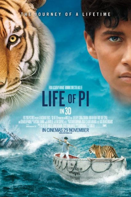 L'odyssée de Pi - Photos et affiches. 9 affiche poster odysée life pi disney fox