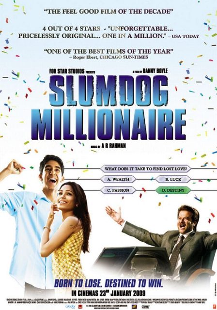 affiche poster slumdog millionaire disney fox