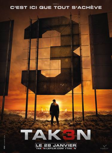 affiche poster taken 3 disney fox