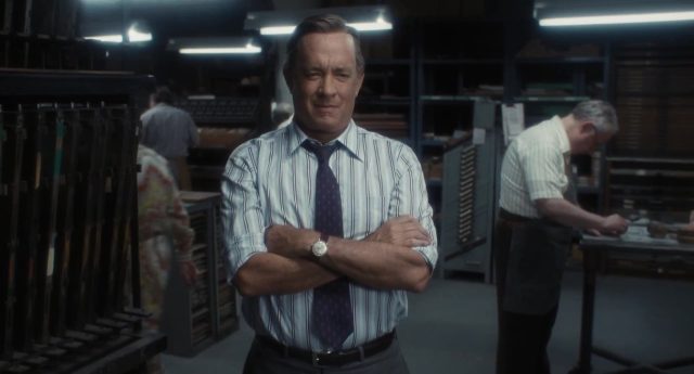 Tom Hanks et Meryl Streep dans Pentagon papers 2017