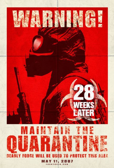 affiche poster 28 semaines weeks plus tard later disney fox