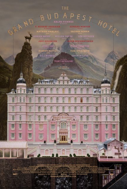 The Grand Budapest Hotel. 8 affiche poster grand budapest hotel disney fox