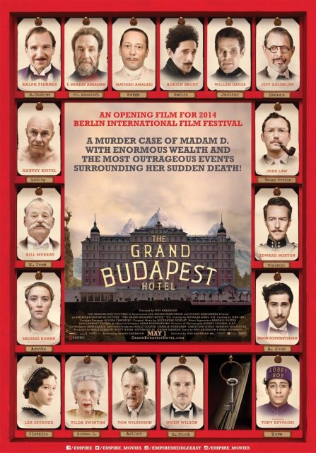 The Grand Budapest Hotel. 10 affiche poster grand budapest hotel disney fox