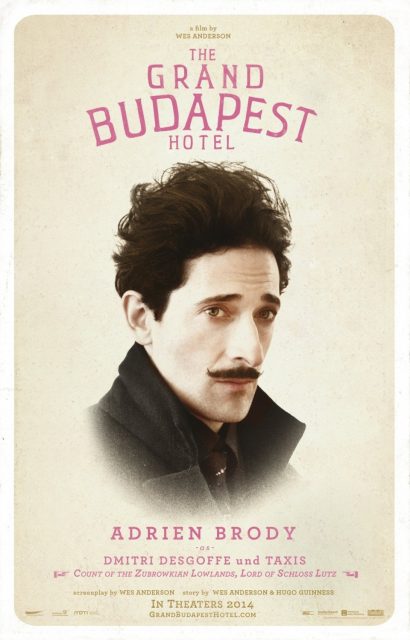 The Grand Budapest Hotel. 22 affiche poster grand budapest hotel disney fox