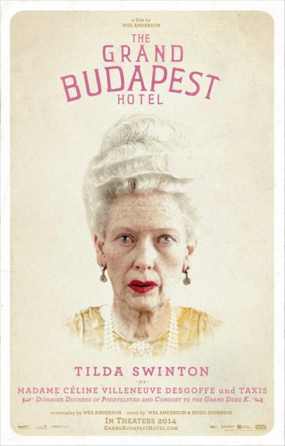 The Grand Budapest Hotel. 14 affiche poster grand budapest hotel disney fox