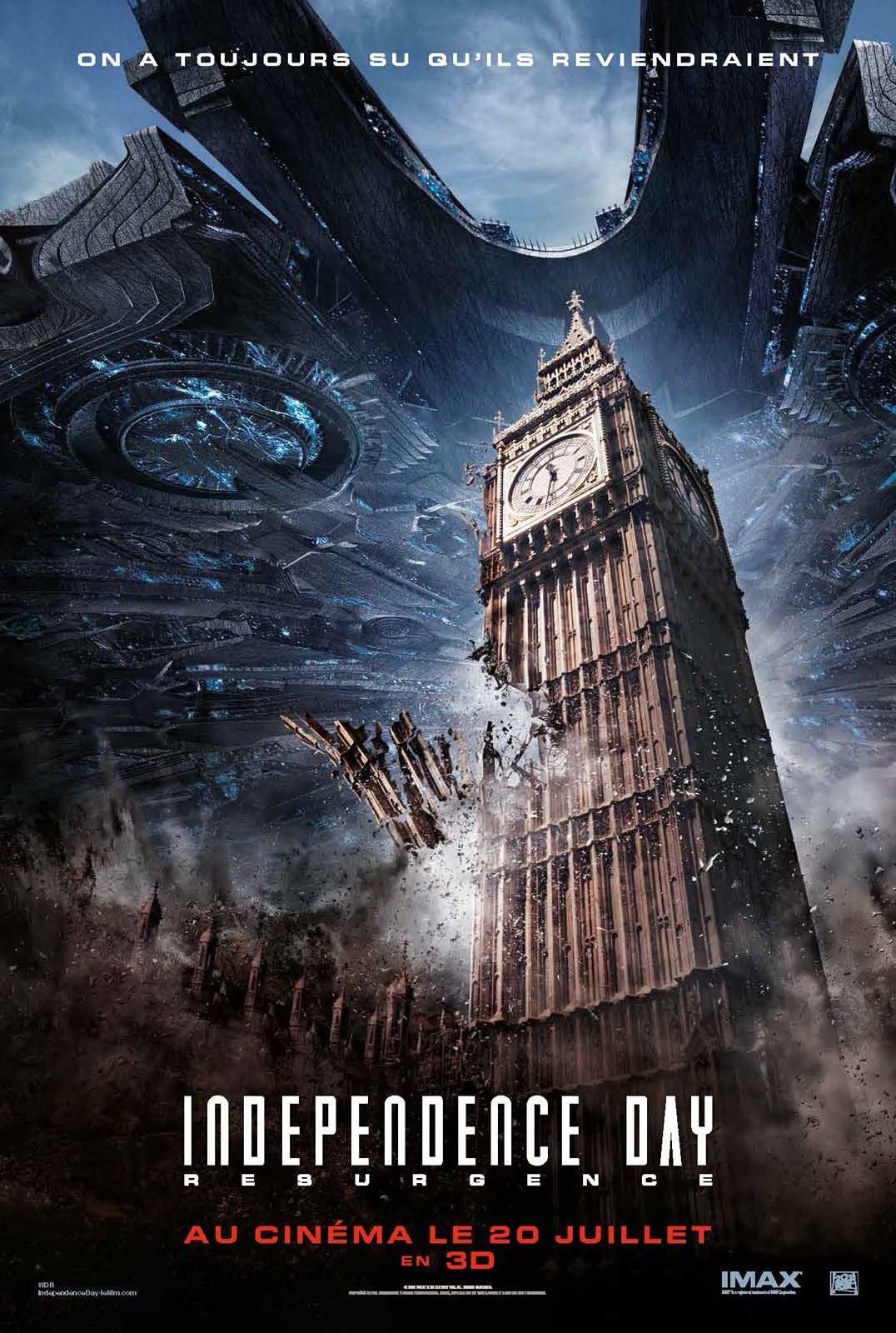 affiche poster independence day resurgence disney fox