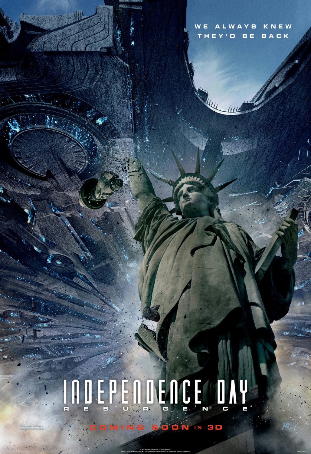 affiche poster independence day resurgence disney fox